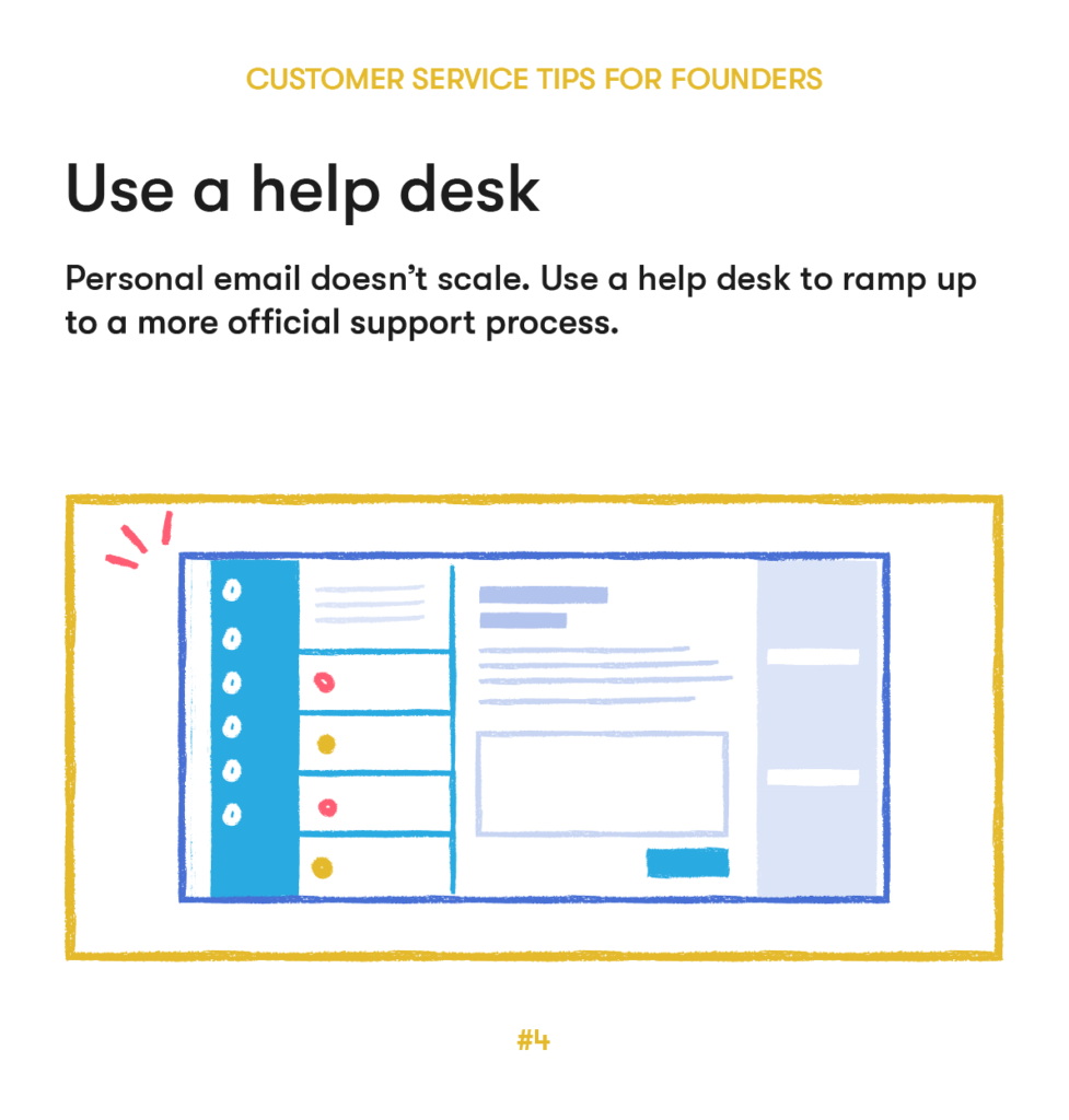 customer service tips 4 use a help desk