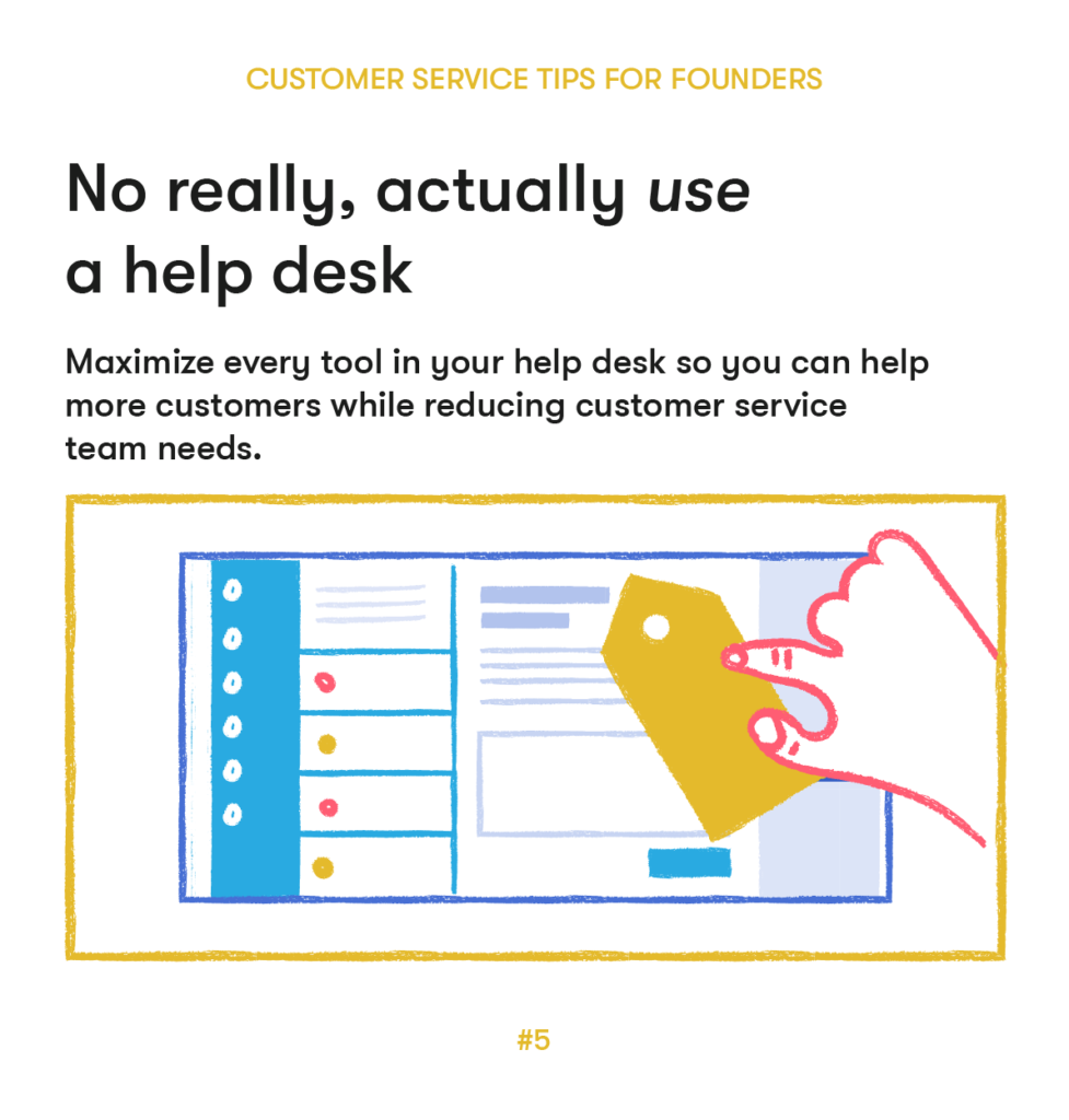 customer service tips 5 actually use a help desk