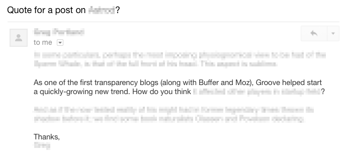 transparent blogs