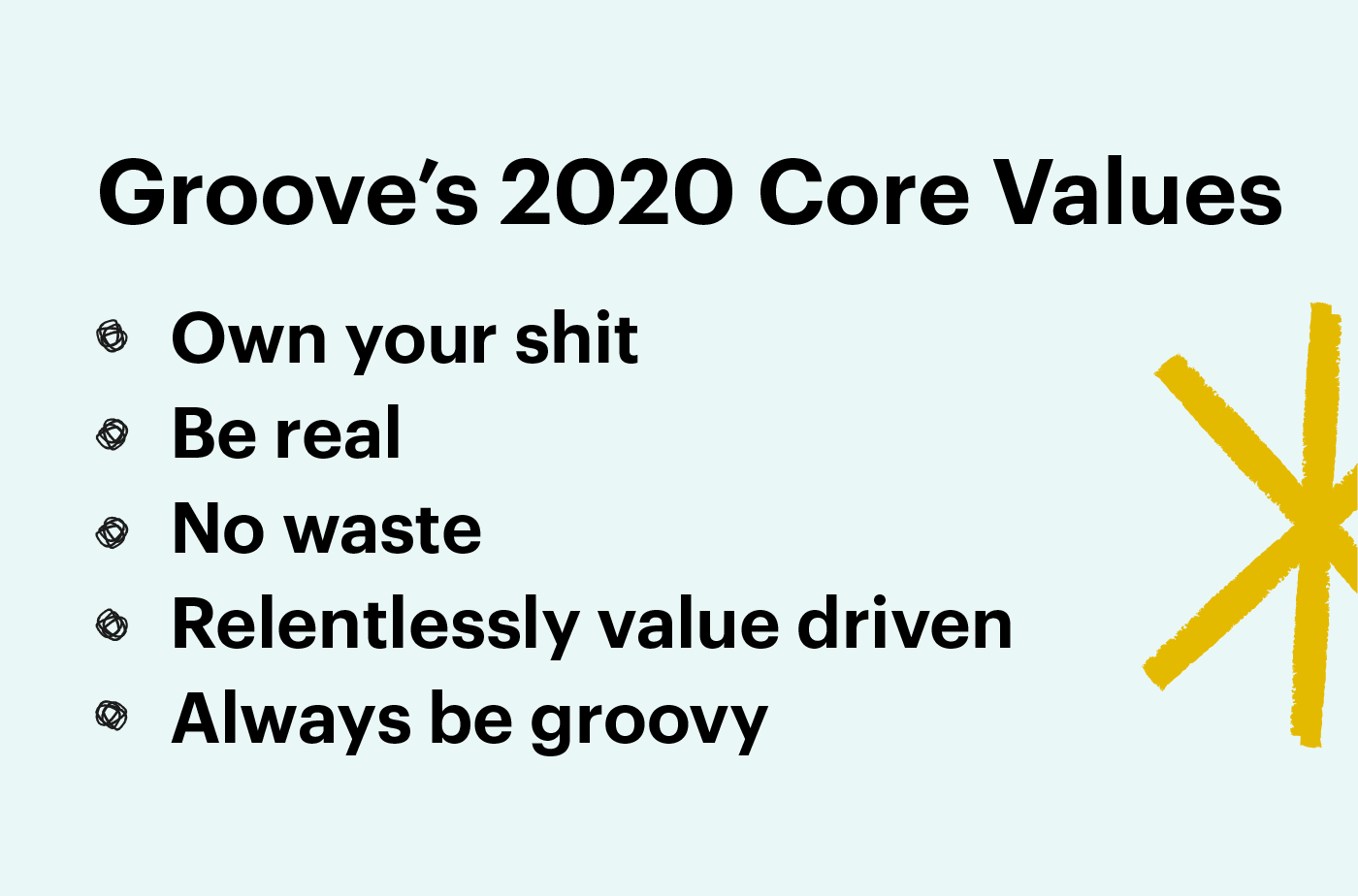 grooves core values for small business customer service